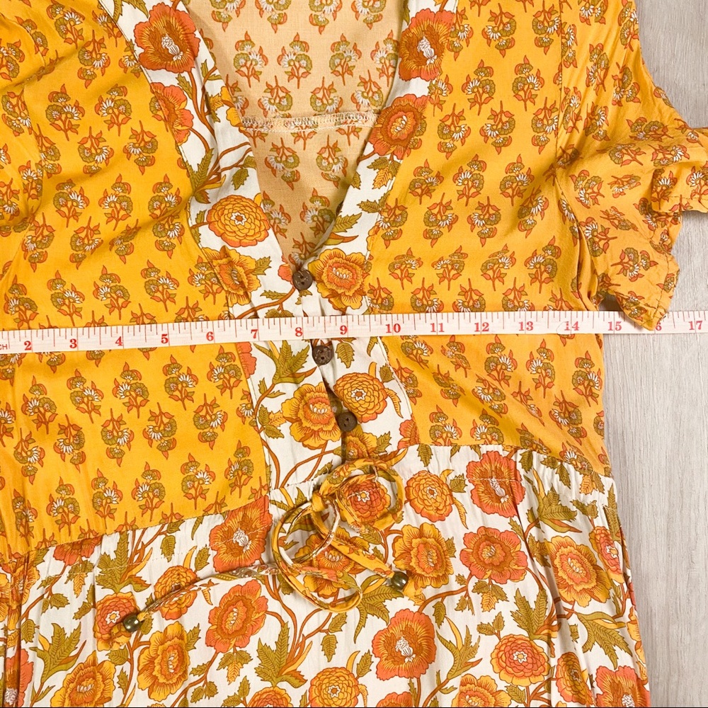 Yellow Floral Maxi Dress from Pink Desert - Picture 7 of 10